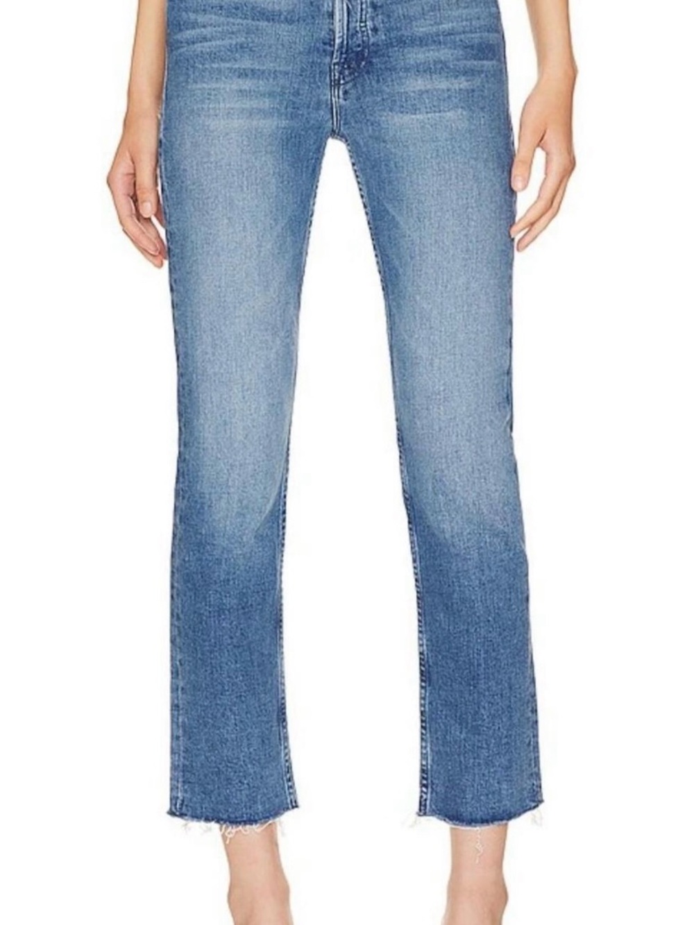 Mother Women’s The Tomcat Ankle Fray Denim Jeans
